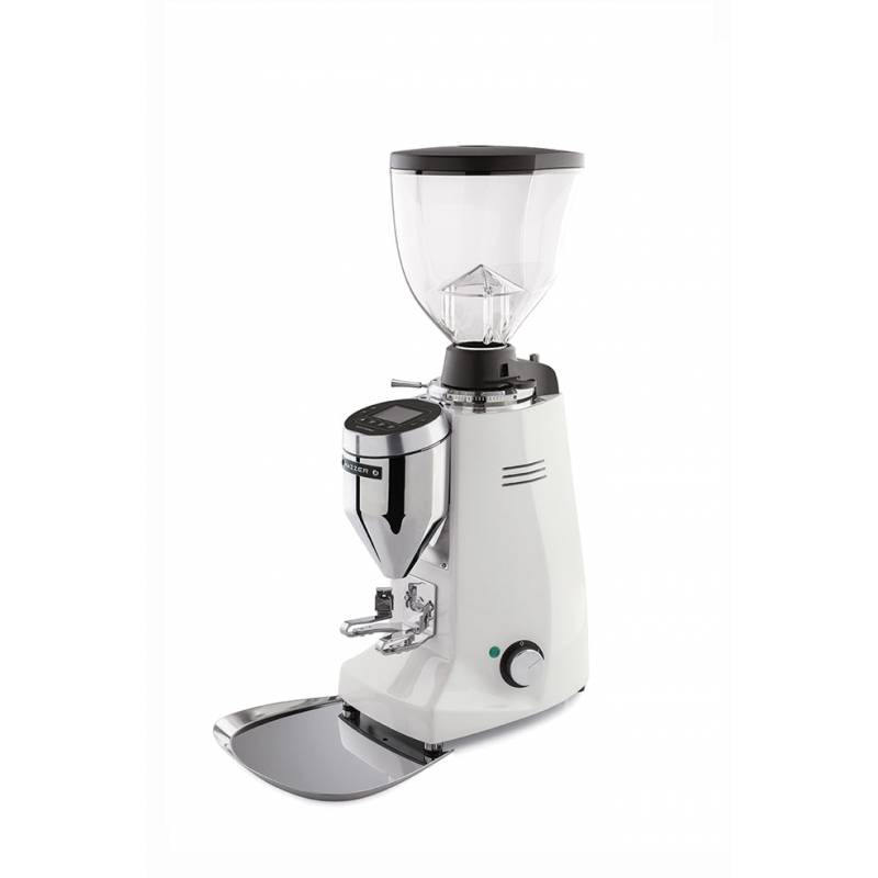 Mazzer Major V Electronic Coffee Grinder: Pure White