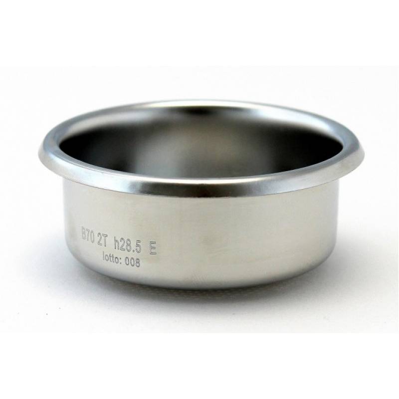 IMS B70 2T CH28,5E Without Rim Competition Filter Basket 18/22GR Astoria CMA/Brugnetti/Bezzera/ BFC/Brasilia/Casadio/Conti/ECM/Elektra/Expobar/Faema/Futurmat/Gaggia/ La Marzocco/La Pavoni/Nuova Simonelli/ Promac/Quality/ Rancilio /RST/Sanremo/ Vibiemme/We